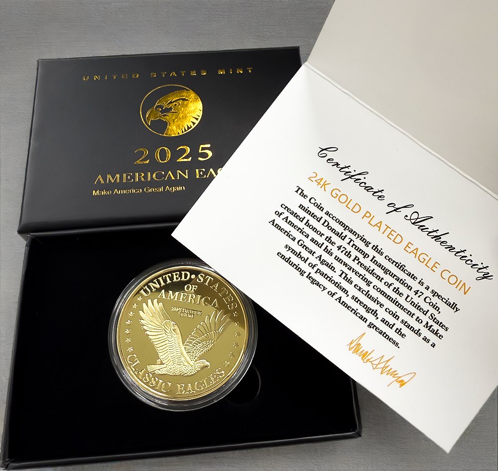 Certified Gold Eagle Coin 2025