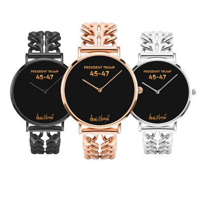 President Trump 45 - 47 Strap Quartz Watch