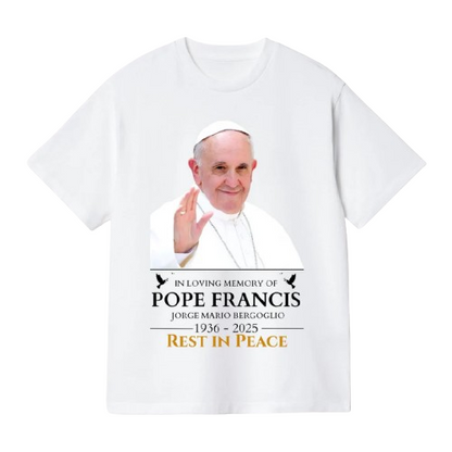 Pope Francis Memorial T-Shirt