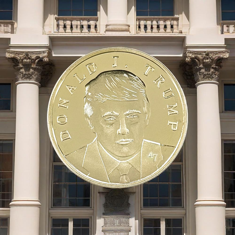 President Trump Victory Gold Coin 2025 - 47 President Edition!