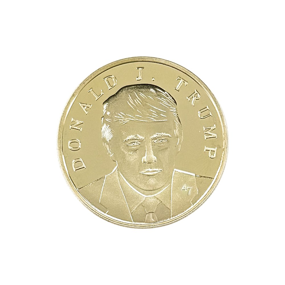 President Trump Victory Gold Coin 2025 - 47 President Edition!
