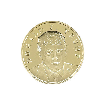 President Trump Victory Gold Coin 2025 - 47 President Edition!