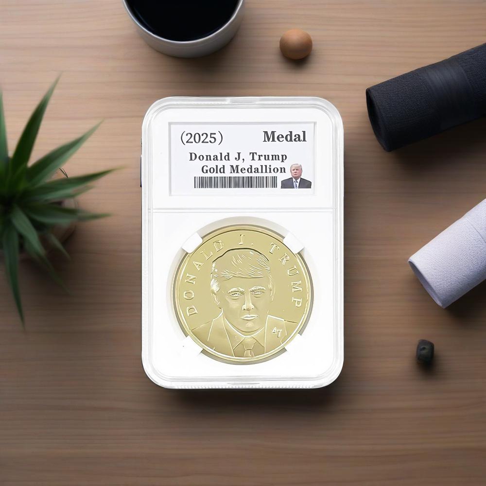 President Trump Victory Gold Coin 2025 - 47 President Edition!