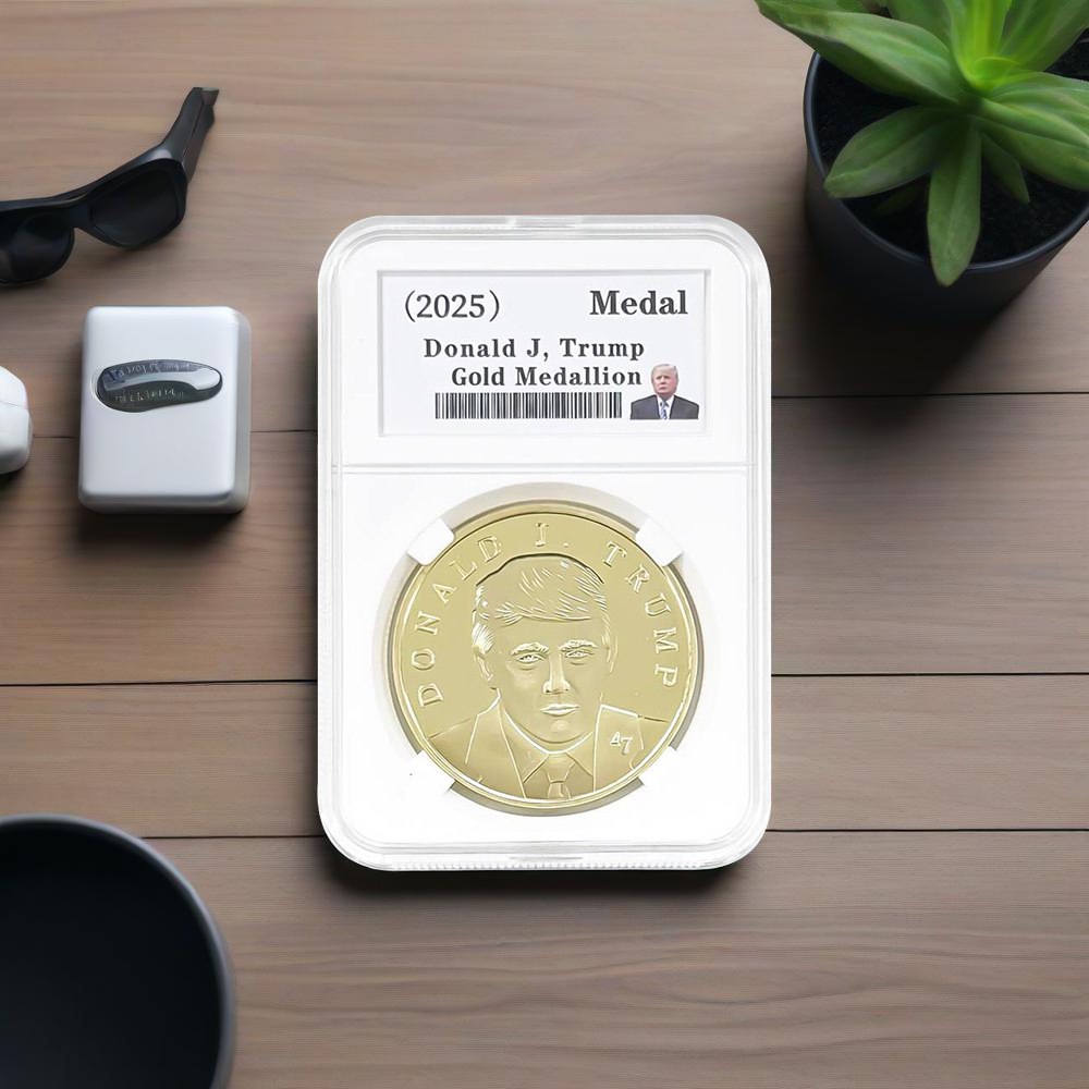 President Trump Victory Gold Coin 2025 - 47 President Edition!