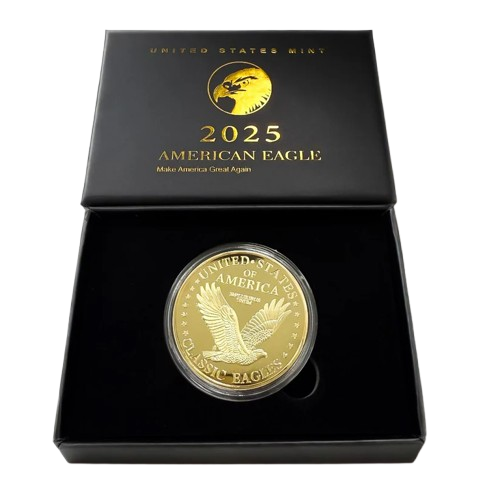 Certified Gold Eagle Coin 2025