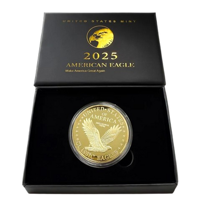 Certified Gold Eagle Coin 2025