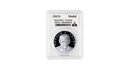 President Trump First 2025 Edition Silver Medallion!