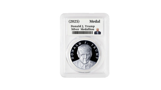 President Trump First 2025 Edition Silver Medallion!